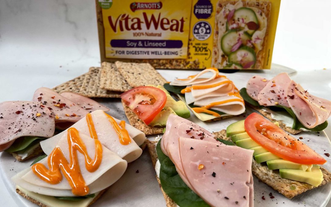 Vita-Weat toppings for easy lunch