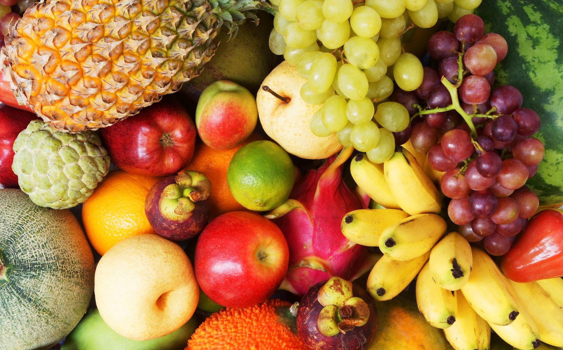 Fruit,Background,,Many,Fresh,Fruits,Mixed,Together