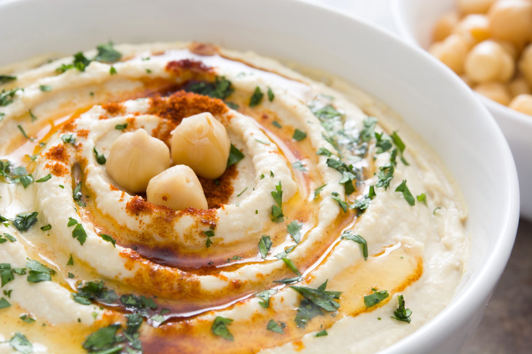 Hummus,On,A,Rustic,Wooden,Table new ways with bone broth<br />