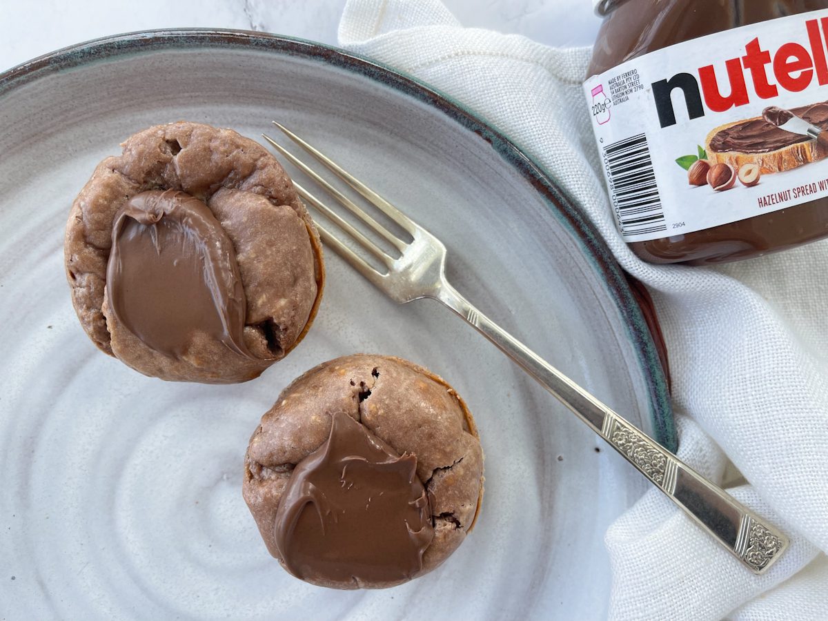 Nutella Baked Protein Cheesecake