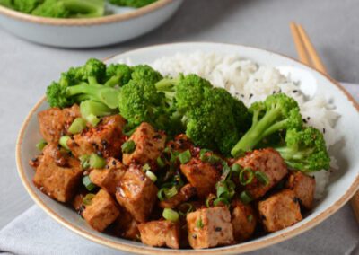 Japanese Teriyaki Tofu & Rice